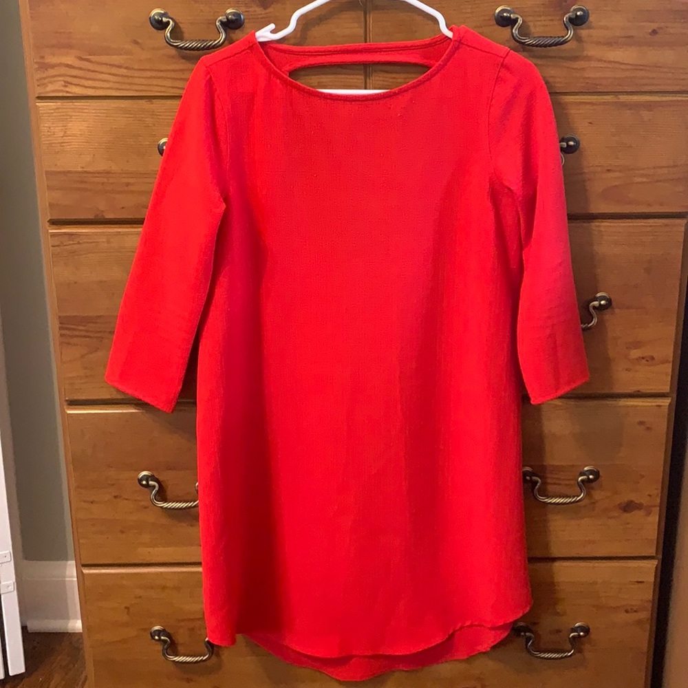 Red dress